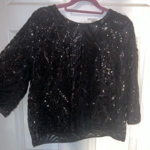Gorgeous, new with  tags, sequin top